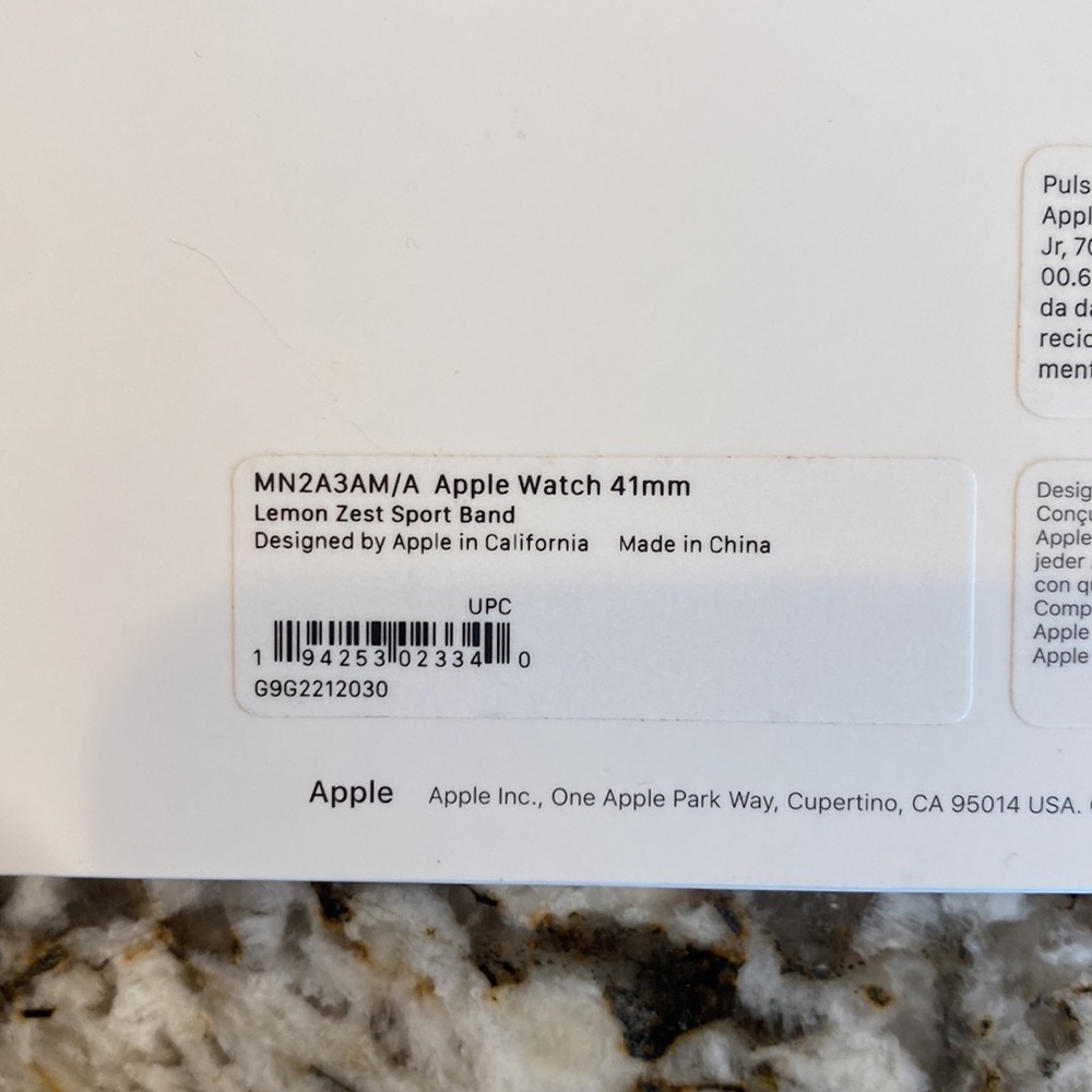 Apple Yellow Sport Band - Picture 2 of 4